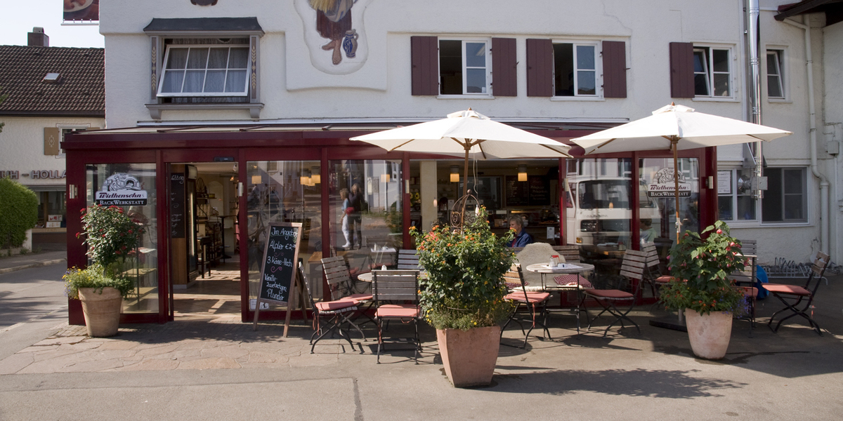 Bäckerei Wirthensohn in der Schloßstraße