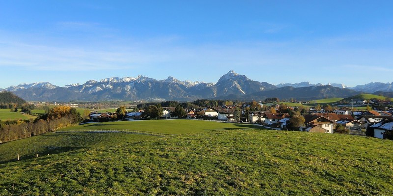 Hopferau Panorama Herbst
