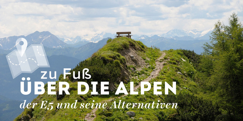 Zu Fuß über die Alpen